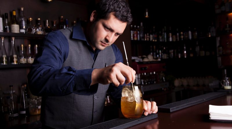 restaurant man people bar
