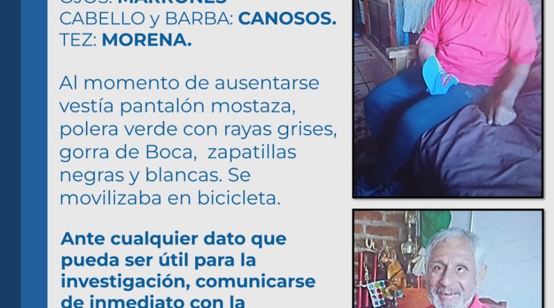 Búsqueda desesperada en General Pico: solicitan ayuda para encontrar a Nicolás Ferreyra