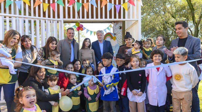 Ziliotto inauguró el CDI en Uriburu: “En La Pampa hay un Estado que te cuida”