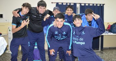 Epade e Integración Patagónica: La Pampa viajó llena de ilusiones a los juegos
