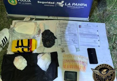 Policía desarticuló organización que trasladaba cocaína hacia Santa Rosa, Pico y Castex