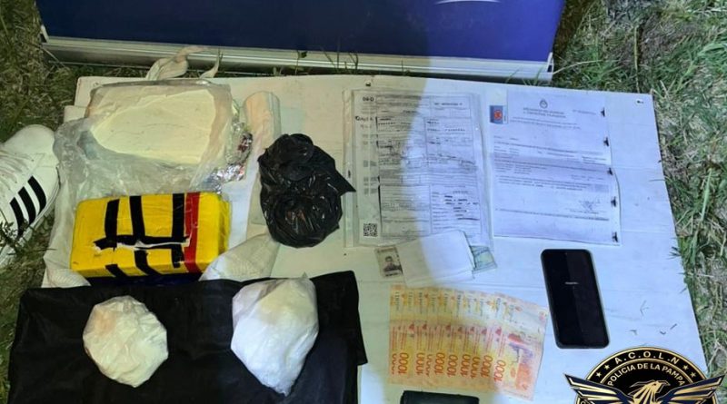 Policía desarticuló organización que trasladaba cocaína hacia Santa Rosa, Pico y Castex