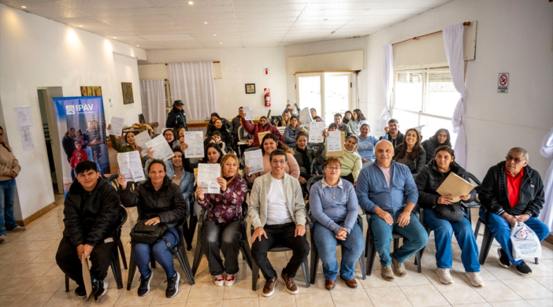 Alvear: Por sorteo, asignan dos viviendas que habían sido impugnadas