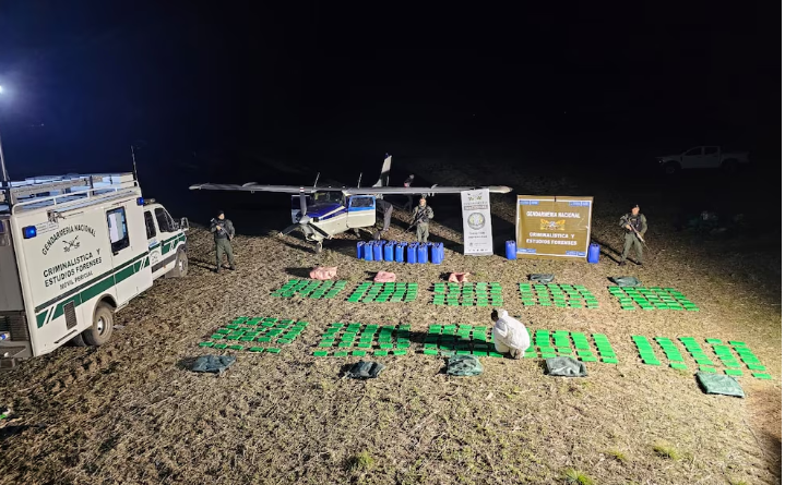 Cayeron los hermanos narco por la avioneta repleta de cocaína en Santa Fe