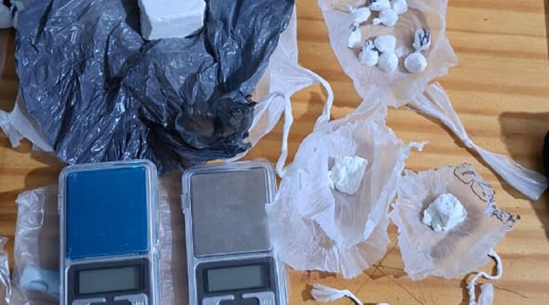 Santa Rosa: Un detenido y secuestro de cocaína fraccionada