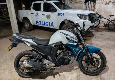 Recuperaron en Quemú Quemú una motocicleta robada y buscan a tres sospechosos