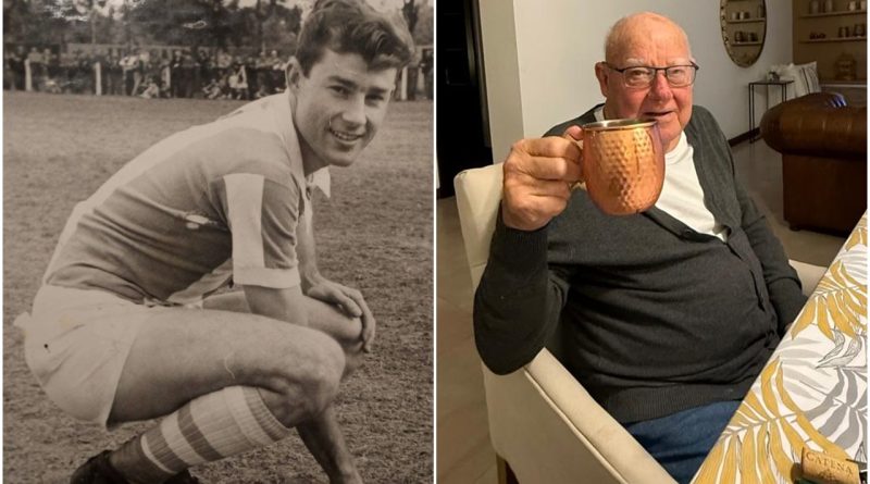 Alvear despidió a “Mingo” Gette, histórico goleador del Azul