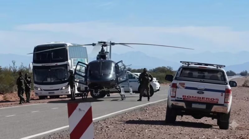 Tragedia en San Juan: cayó un helicóptero que se dirigía a combatir incendios y murieron siete personas