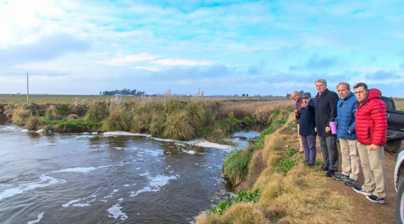 Río V: La Pampa propondrá a Buenos Aires un plan conjunto para mejorar el escurrimiento