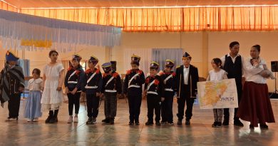 La comunidad alvearense homenajeó al Padre de la Patria