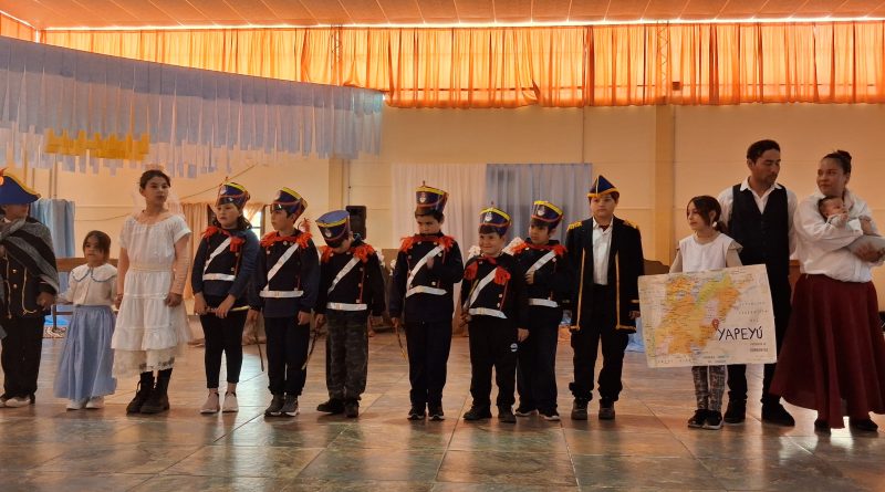 La comunidad alvearense homenajeó al Padre de la Patria