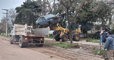 Alvear: Jornada integral de limpieza, mantenimiento y prevención en el sector de la Estación