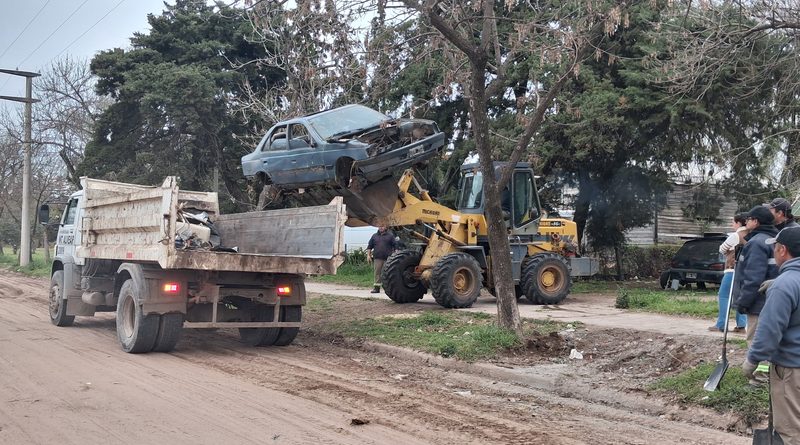 Alvear: Jornada integral de limpieza, mantenimiento y prevención en el sector de la Estación