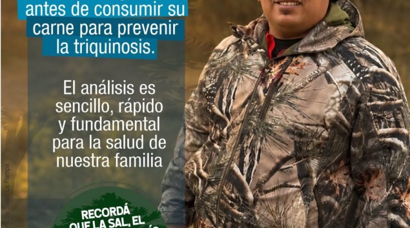 La Pampa: Detectan un nuevo caso de triquinosis proveniente de la actividad cinegética