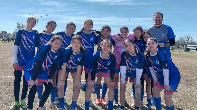 El Fútbol Femenino del Alvear FBC tuvo una gran jornada en el predio “Agustín Herrero”