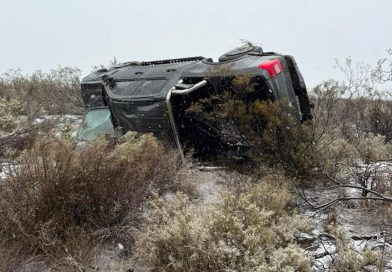 Fuerte vuelco en Mendoza: una pampeana resultó herida tras despistar una camioneta en la nieve