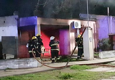 Confirman que un voraz incendio en Pico fue intencional: avanza la investigación para dar con los autores