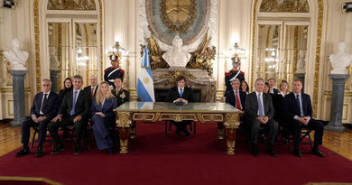 Milei anunció la construcción de una base naval en Tierra del Fuego y sanciones a petroleras que operen en Malvinas