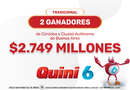 Quini 6: dos apostadores se repartieron un pozo millonario de más de $2.749 millones