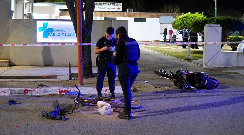 Conmoción en Castex: murió el joven motociclista de 17 años que choco con una bicicleta