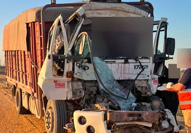 Operaron de urgencia al camionero tras el choque en la Ruta 1: sufrió fractura expuesta y pasaría a terapia