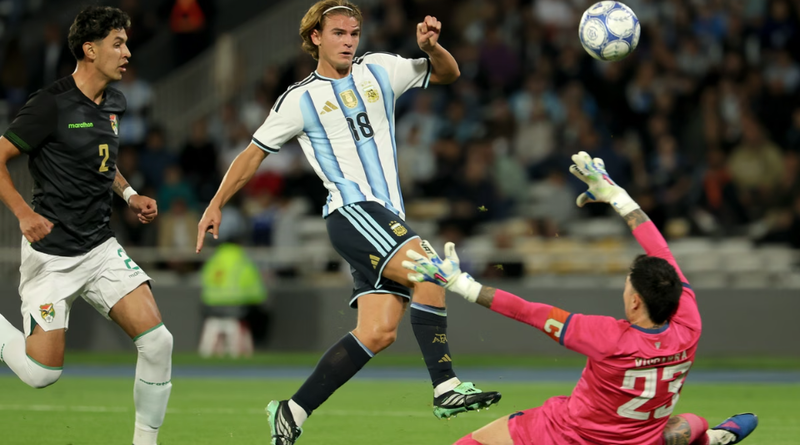 Argentina ganó, gustó y goleó ante Bolivia en el Kempes