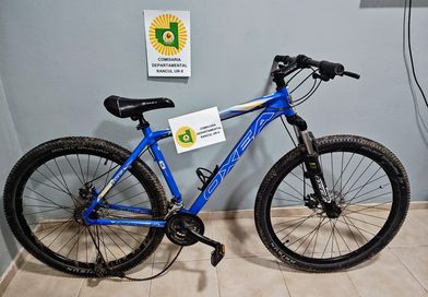 Un padre entregó en la comisaría de Rancul una bicicleta que su hijo y otro menor habían sustraído en Quetrequén